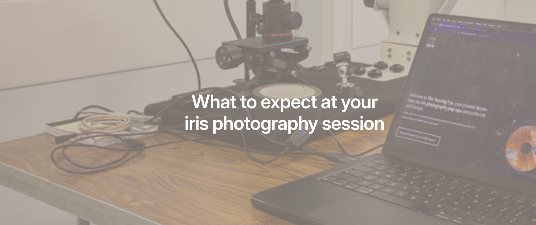 What to expect from your iris photography session